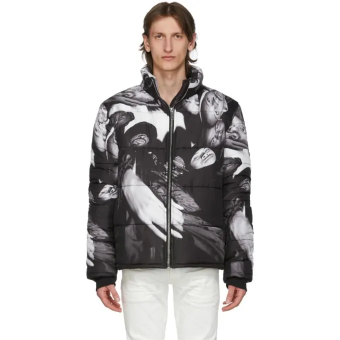 424 Black Wu-Tang Puffer Jacket