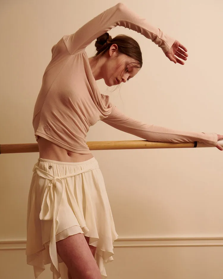 Asymmetrical Mid Skirt