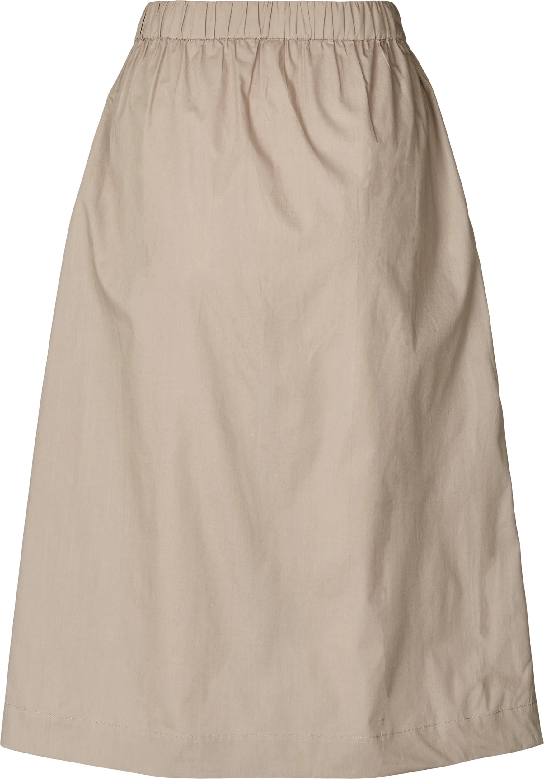 Benedicte Skirt Cotton Popllin - Calm Grey