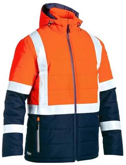 Bisley, Hi Vis Puffer Jacket, BJ6929HT (Each) -  - Size: 5XL