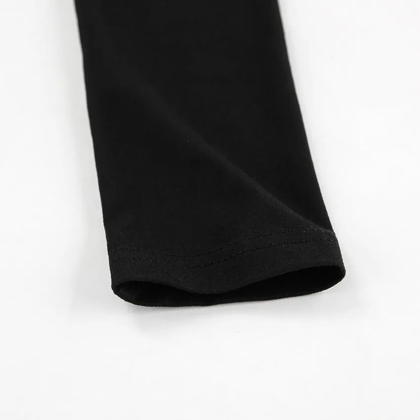 Black Sexy Slim Fit Knitted Square Collar Lace up Dress