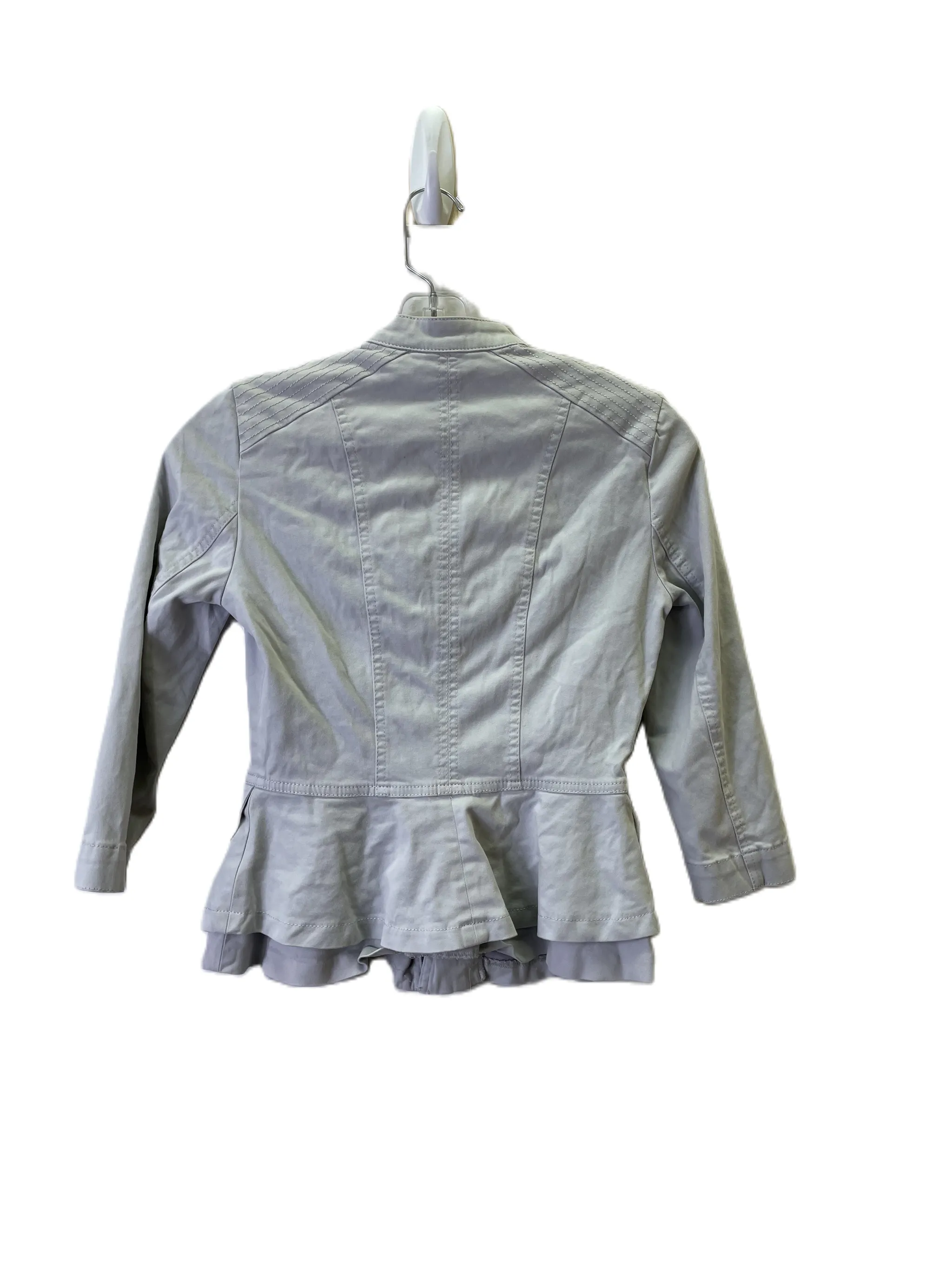 Blazer By White House Black Market In Grey, Size: Xxs