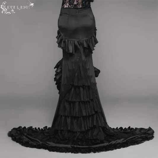 'Bloodhail' Gothic Waterfall Skirt