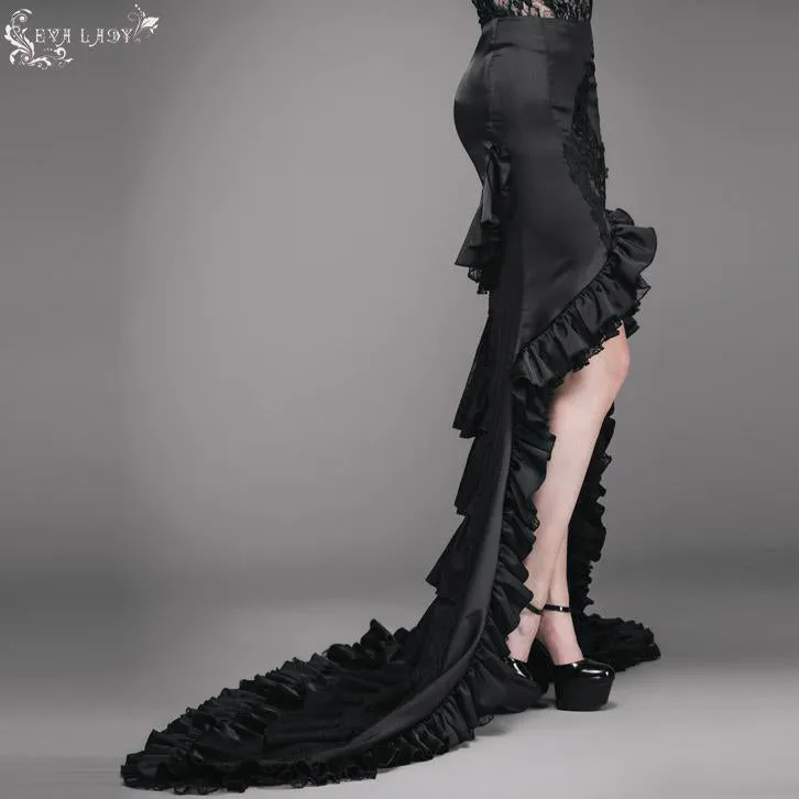 'Bloodhail' Gothic Waterfall Skirt