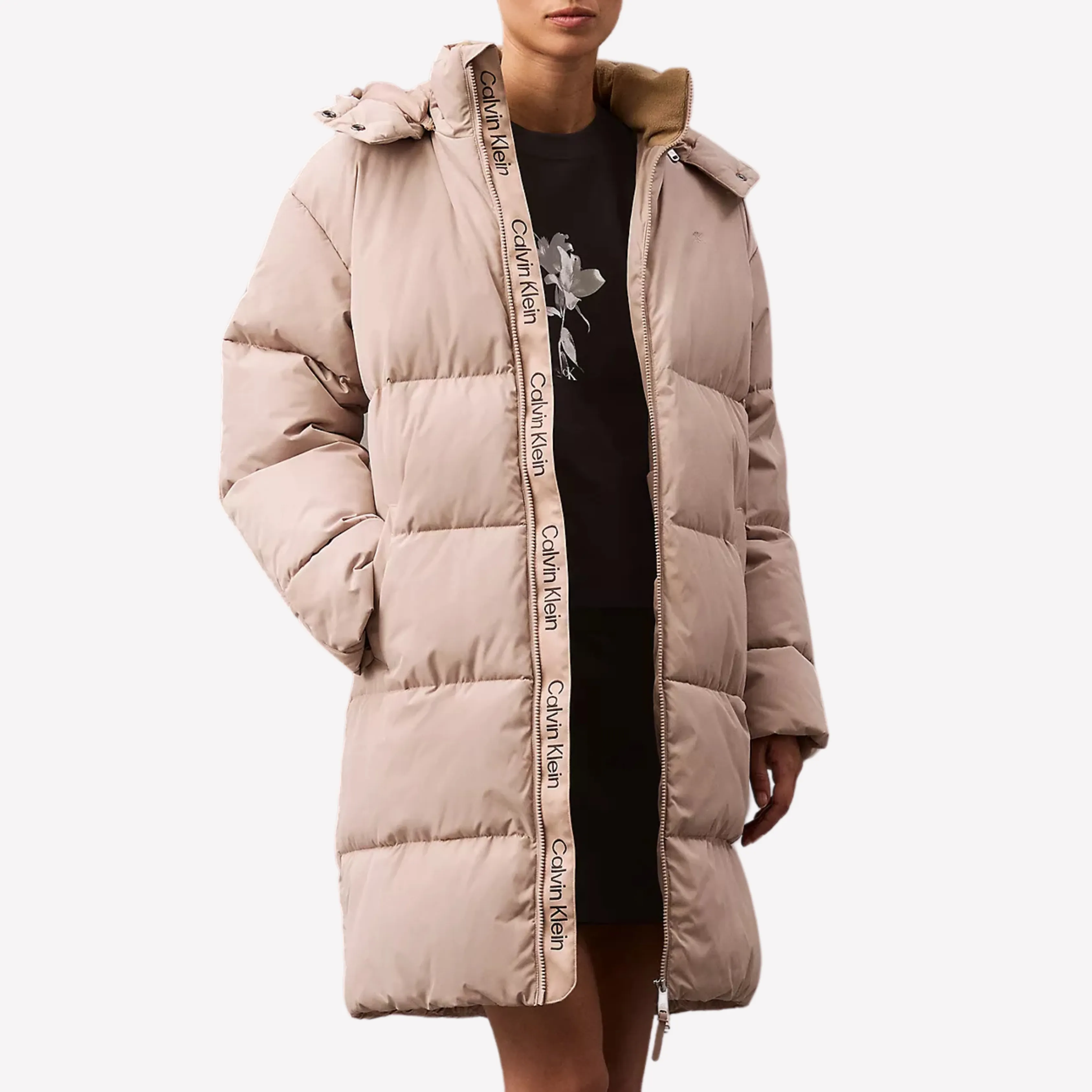 Calvin Klein Women Heavyweight Relaxed Puffer - Goat
