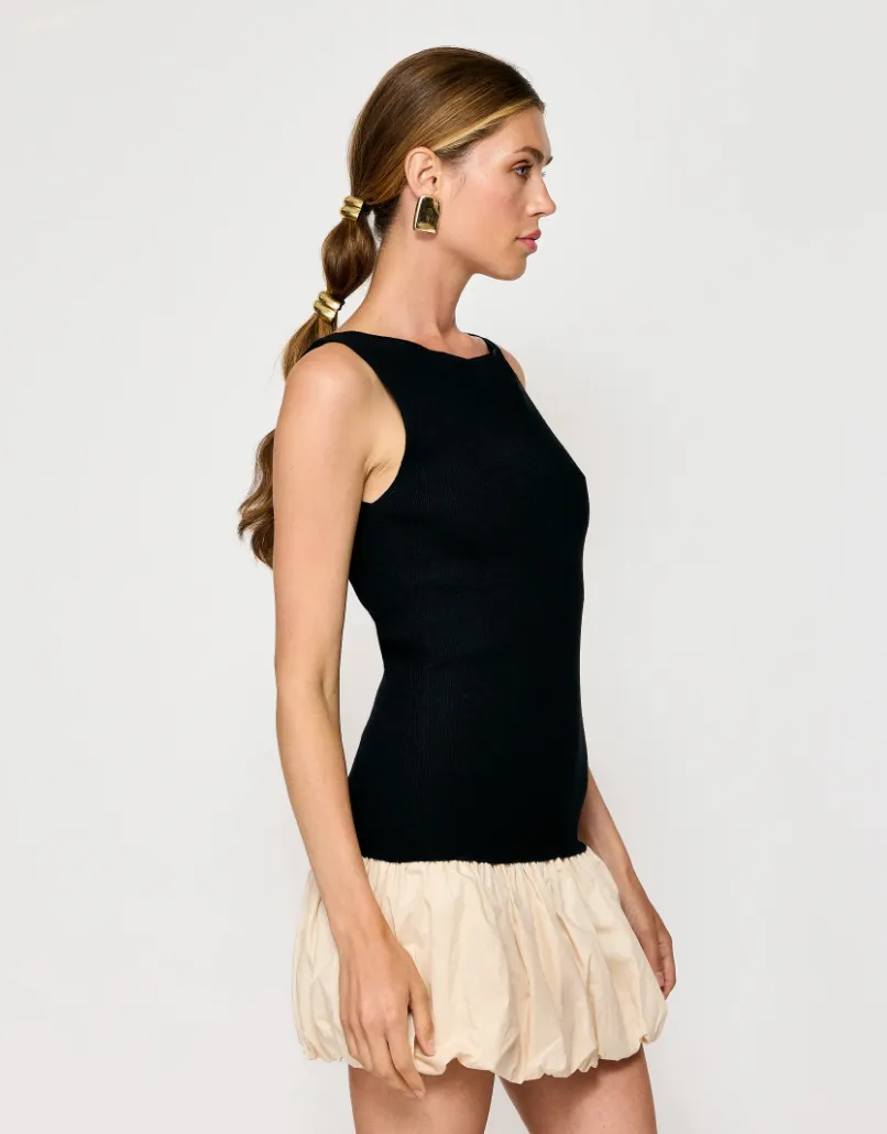 Cella Combination Mini Dress