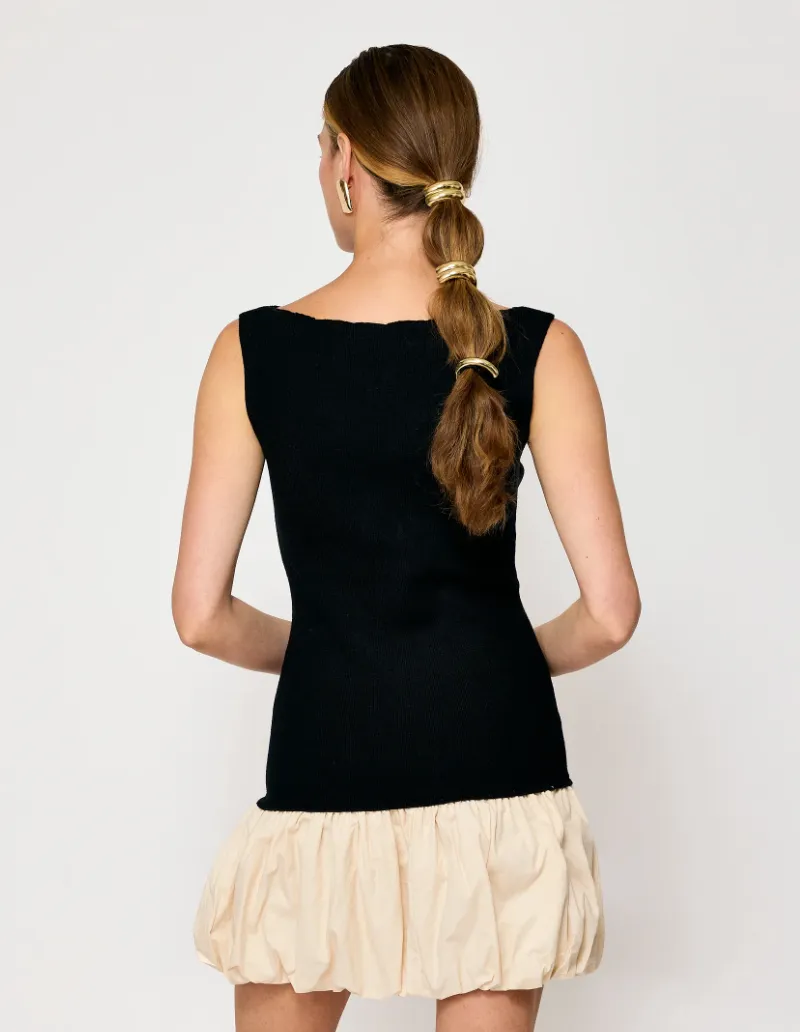 Cella Combination Mini Dress