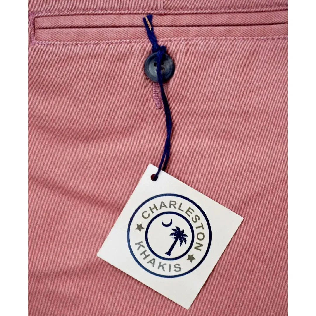 Charleston Khakis - Sumter Washed Cotton Trouser - Brick