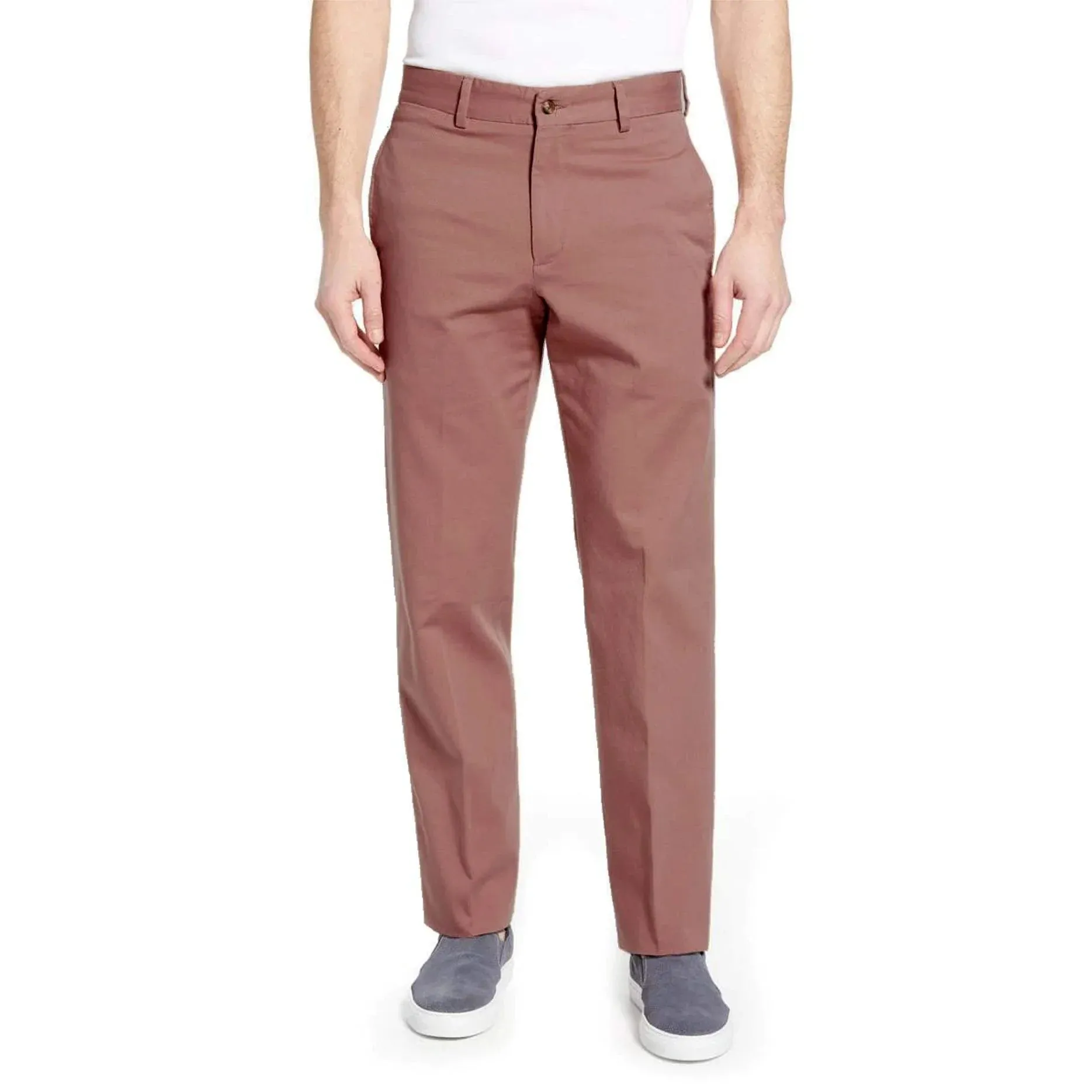 Charleston Khakis - Sumter Washed Cotton Trouser - Brick
