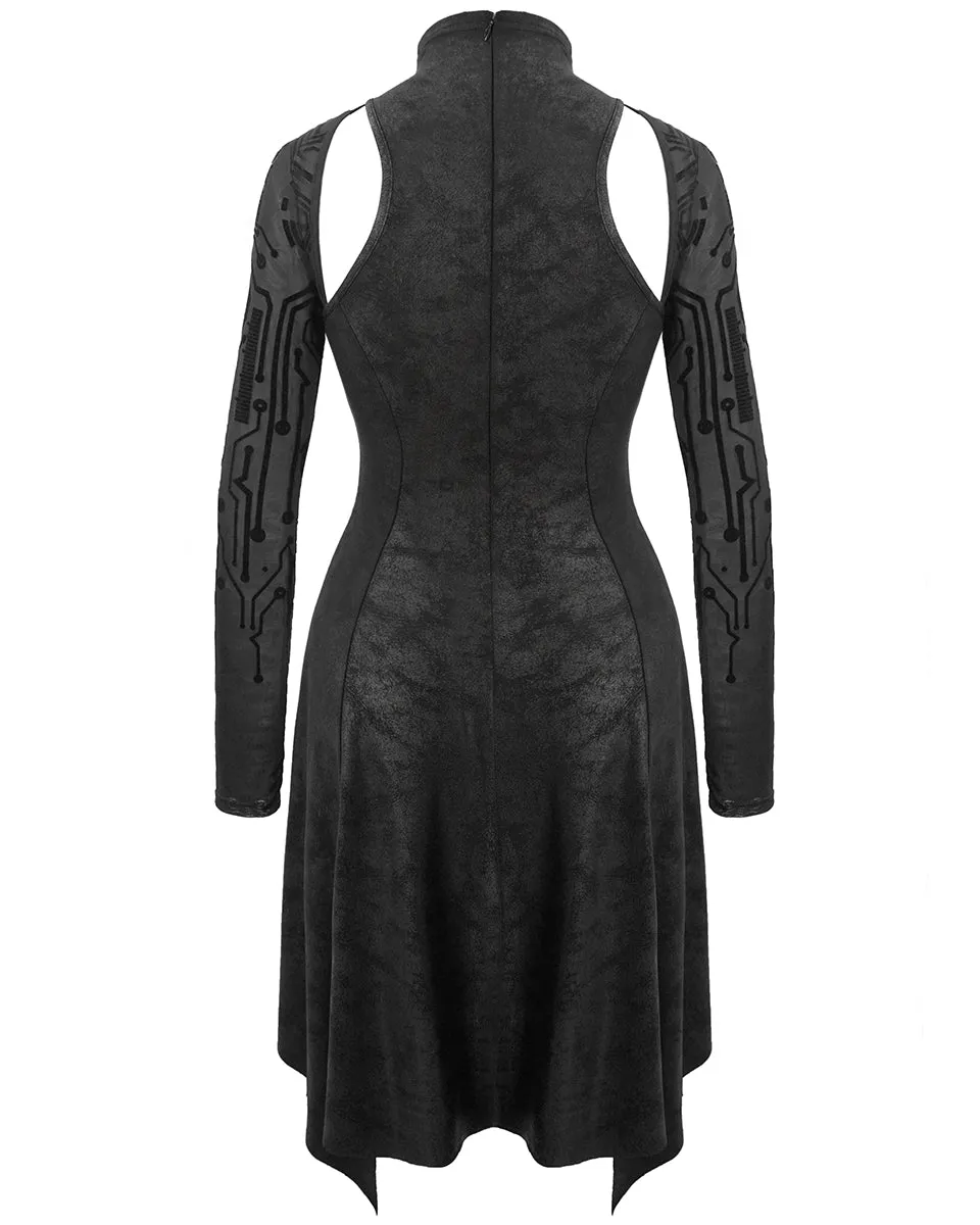 Devil Fashion Automation Error Cyberpunk Dress