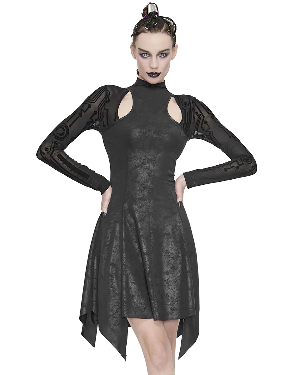 Devil Fashion Automation Error Cyberpunk Dress