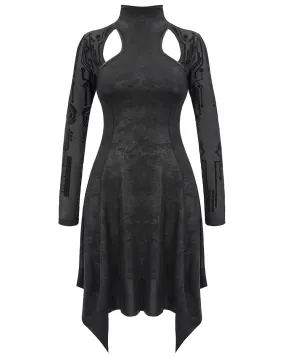 Devil Fashion Automation Error Cyberpunk Dress