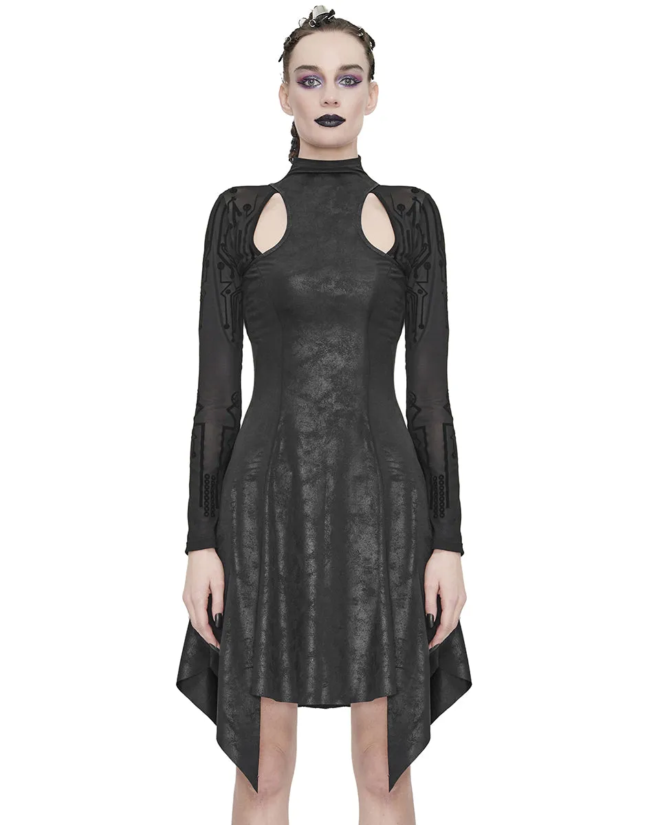 Devil Fashion Automation Error Cyberpunk Dress