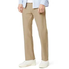 Dockers Mens Straight Fit Comfort Knit Chino Pants Beige 34 x 34