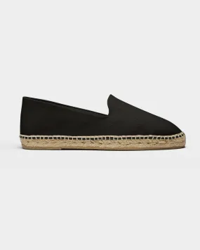 Espadrilles Black Canvas