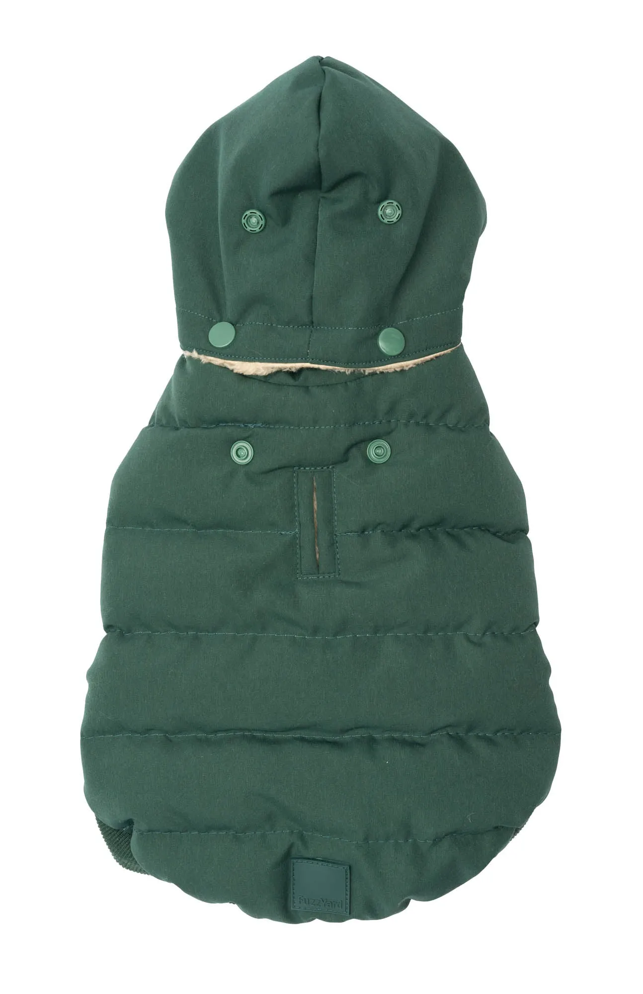 Essential Puffer Jacket - Forrest Green