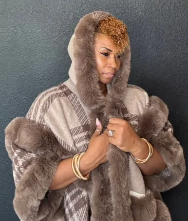 Faux Fur Cardigan Coat