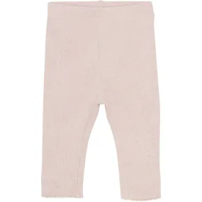 FIXONI Hushed Violet Melange Leggings Mélange Rib