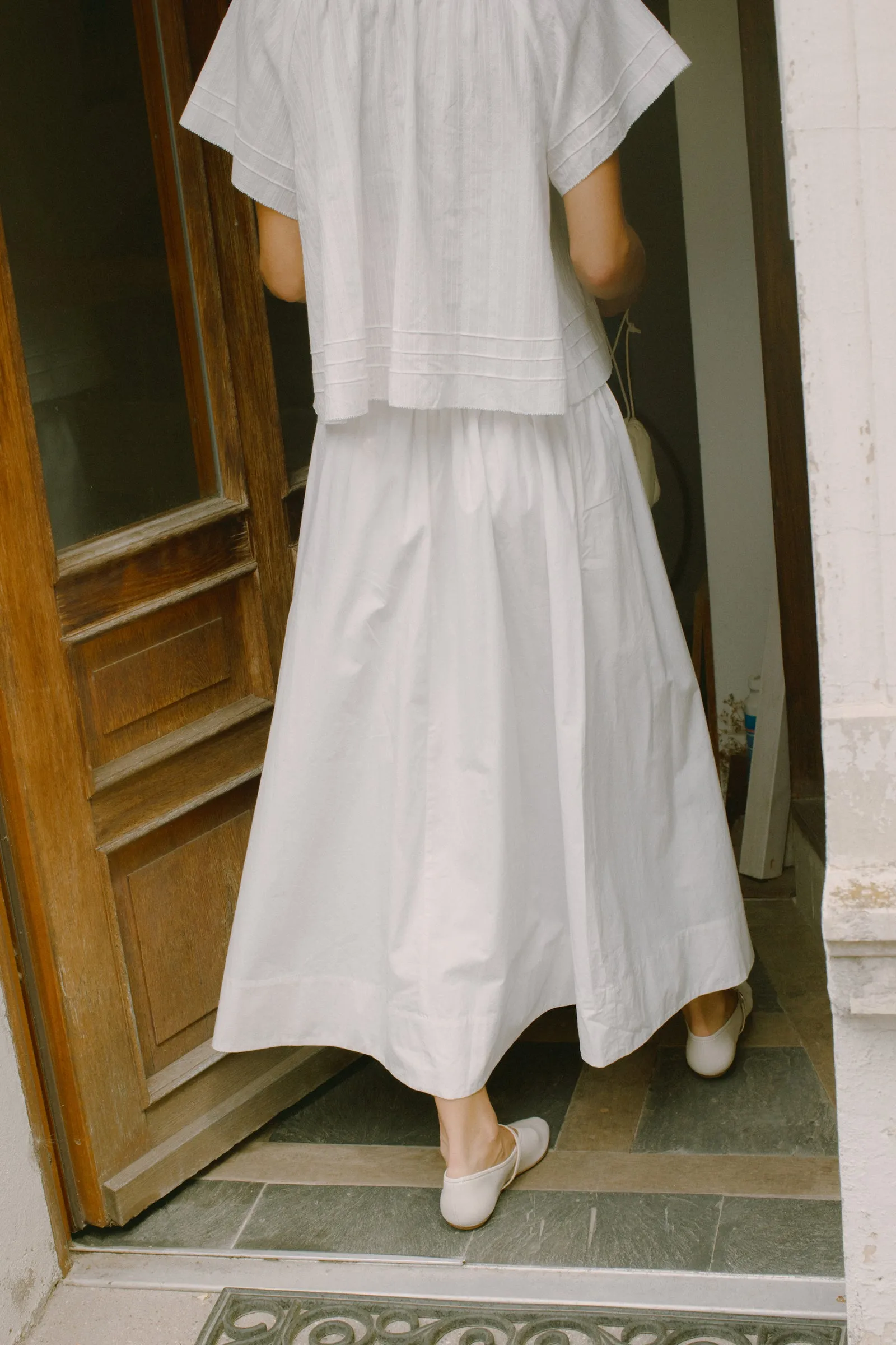 Garden Skirt -- Organic Cotton