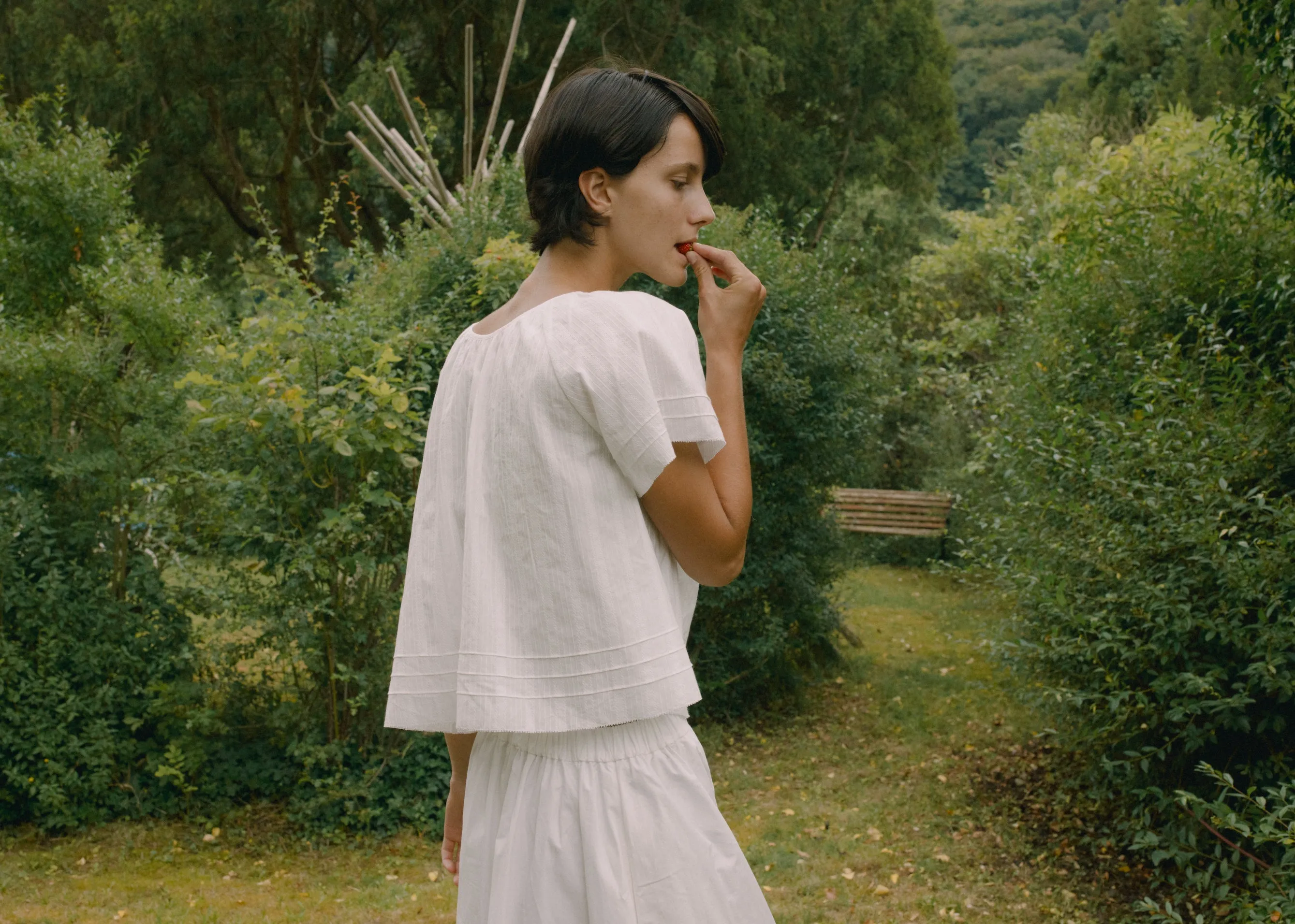 Garden Skirt -- Organic Cotton