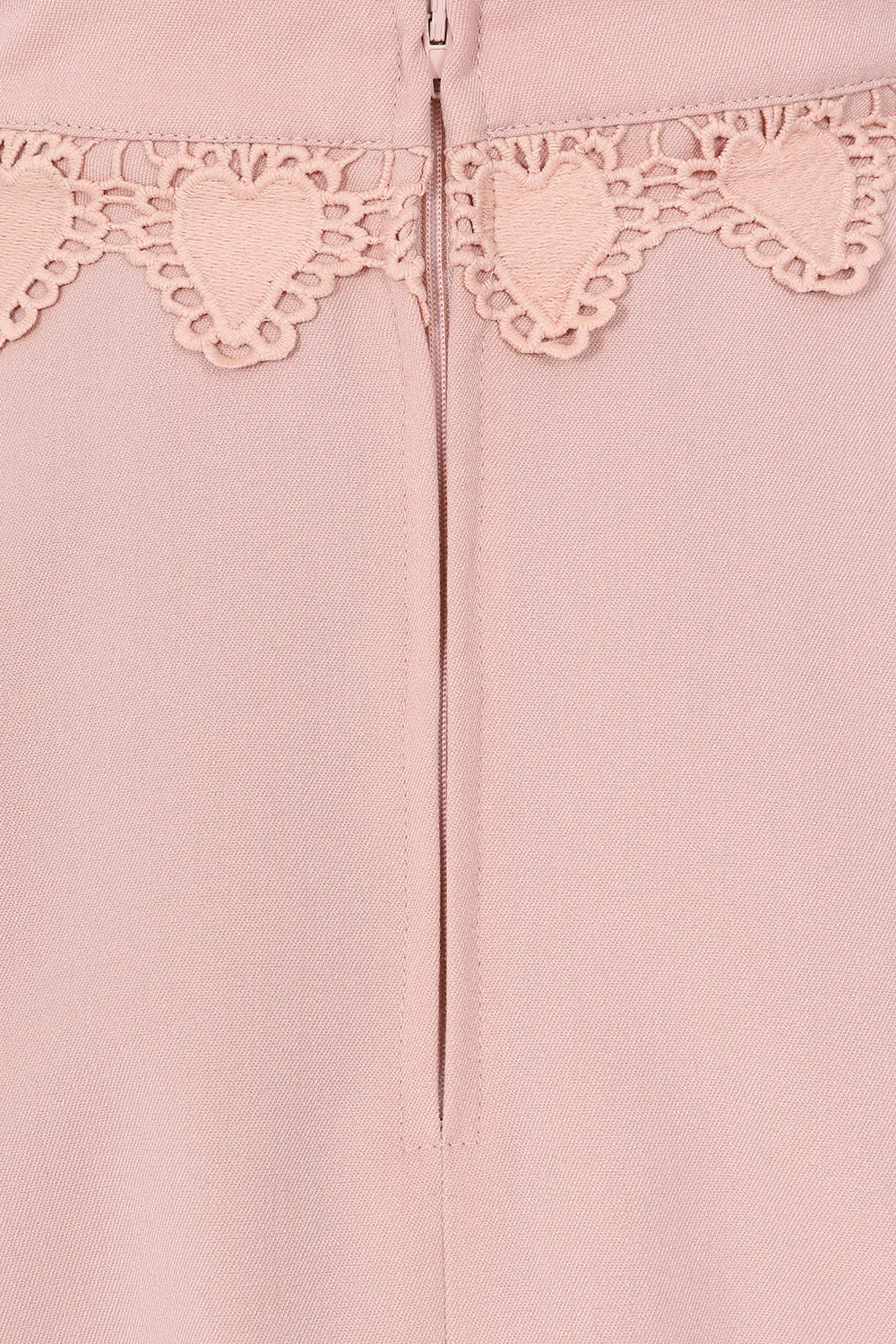 Heart Waistband Pink Skirt