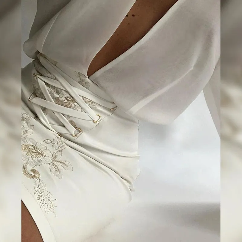 High Waist Bandage Mini Skirt