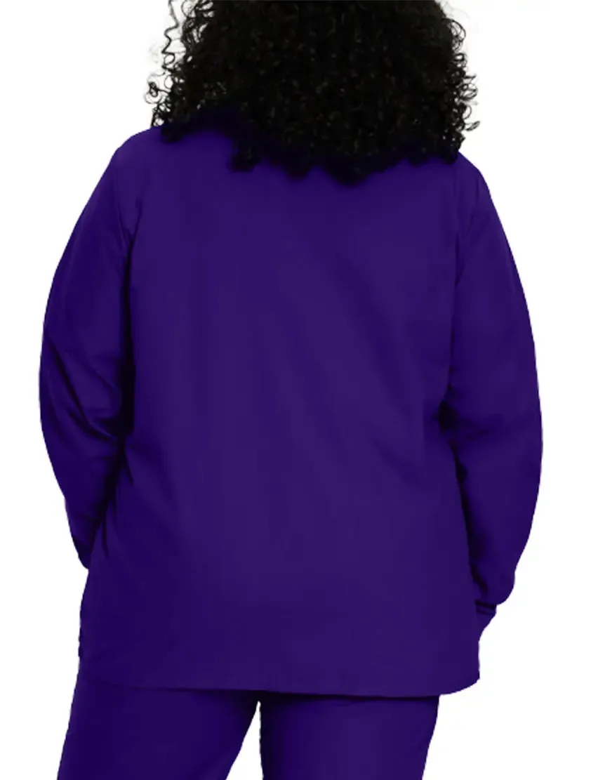 Landau Essentials Women's Warm-Up Scrub Jacket