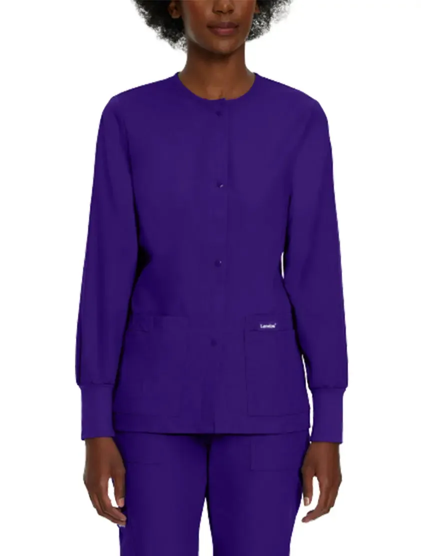 Landau Essentials Women's Warm-Up Scrub Jacket