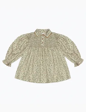 Marco Polo Dress in Oat Busy Wild Floral