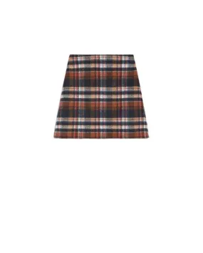 Max Mara Weekend Epoca Plaid Skirt