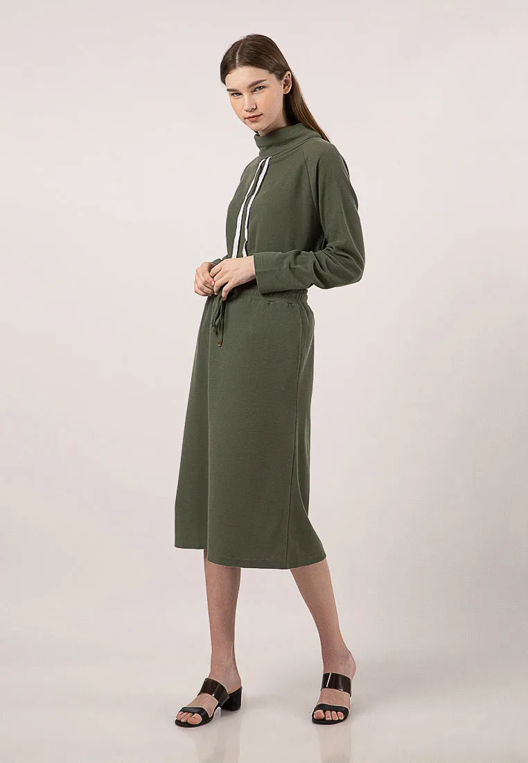 Midi Skirt A-line Silhouette