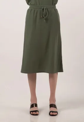 Midi Skirt A-line Silhouette
