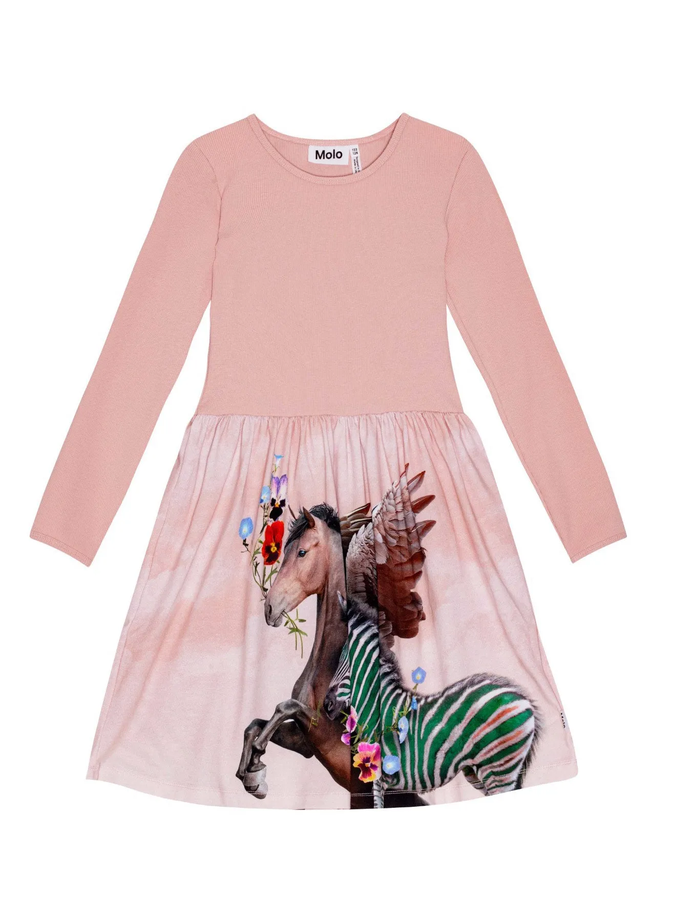 Molo Credence dress with graphic print