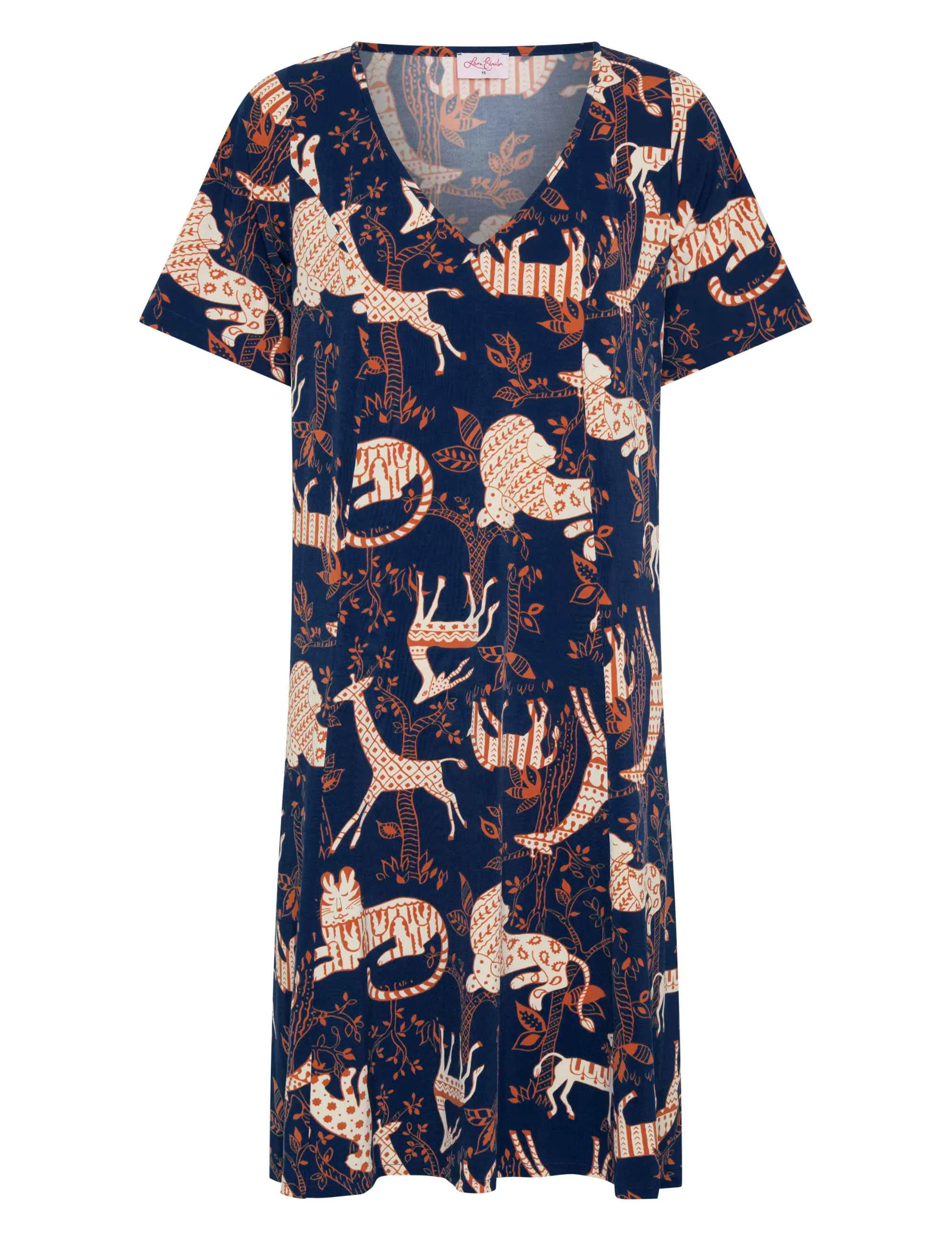 Nila 'Animal Party' A-line Shift Dress