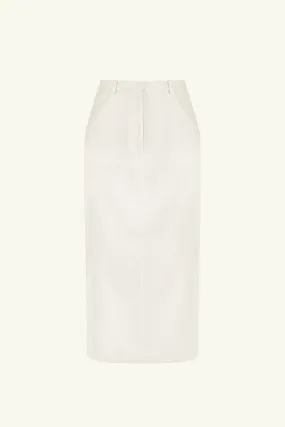 Painter Skirt -- Linen • Organic Cotton