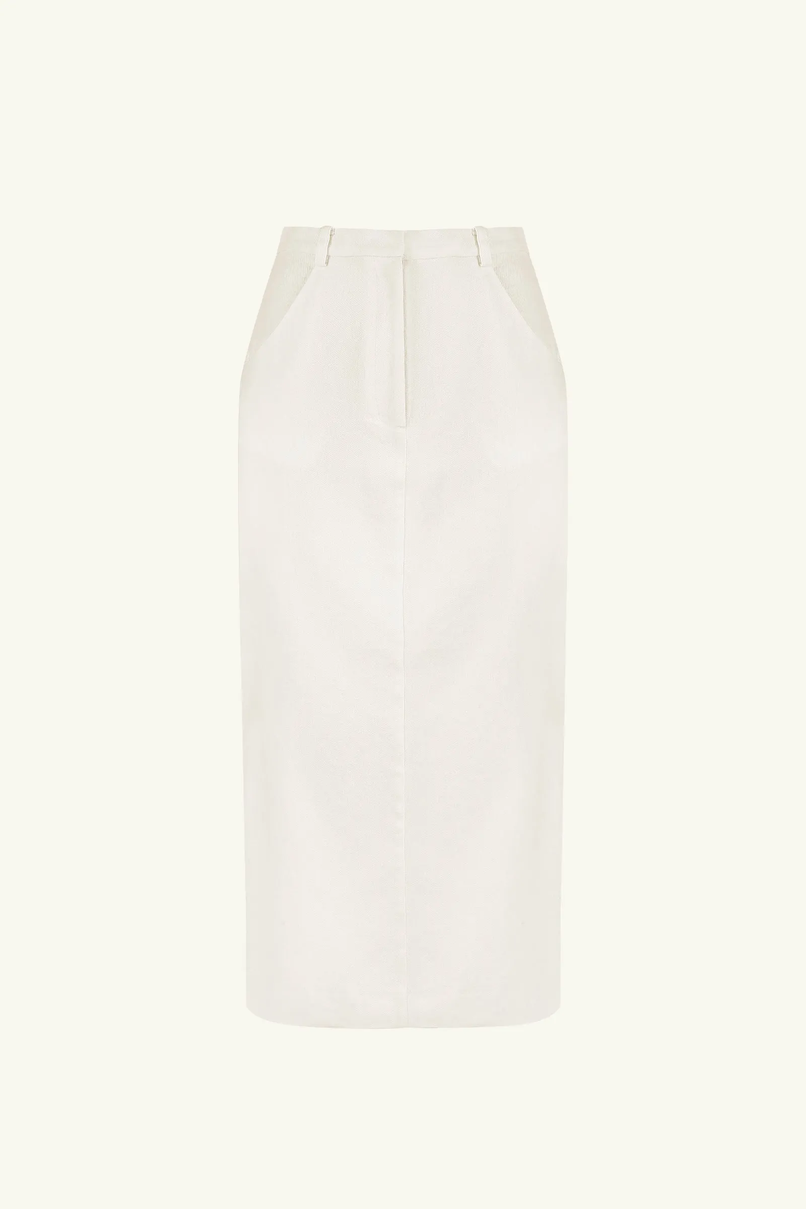 Painter Skirt -- Linen • Organic Cotton