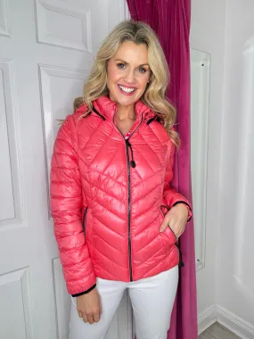 Paradise Pink Puffer Jacket
