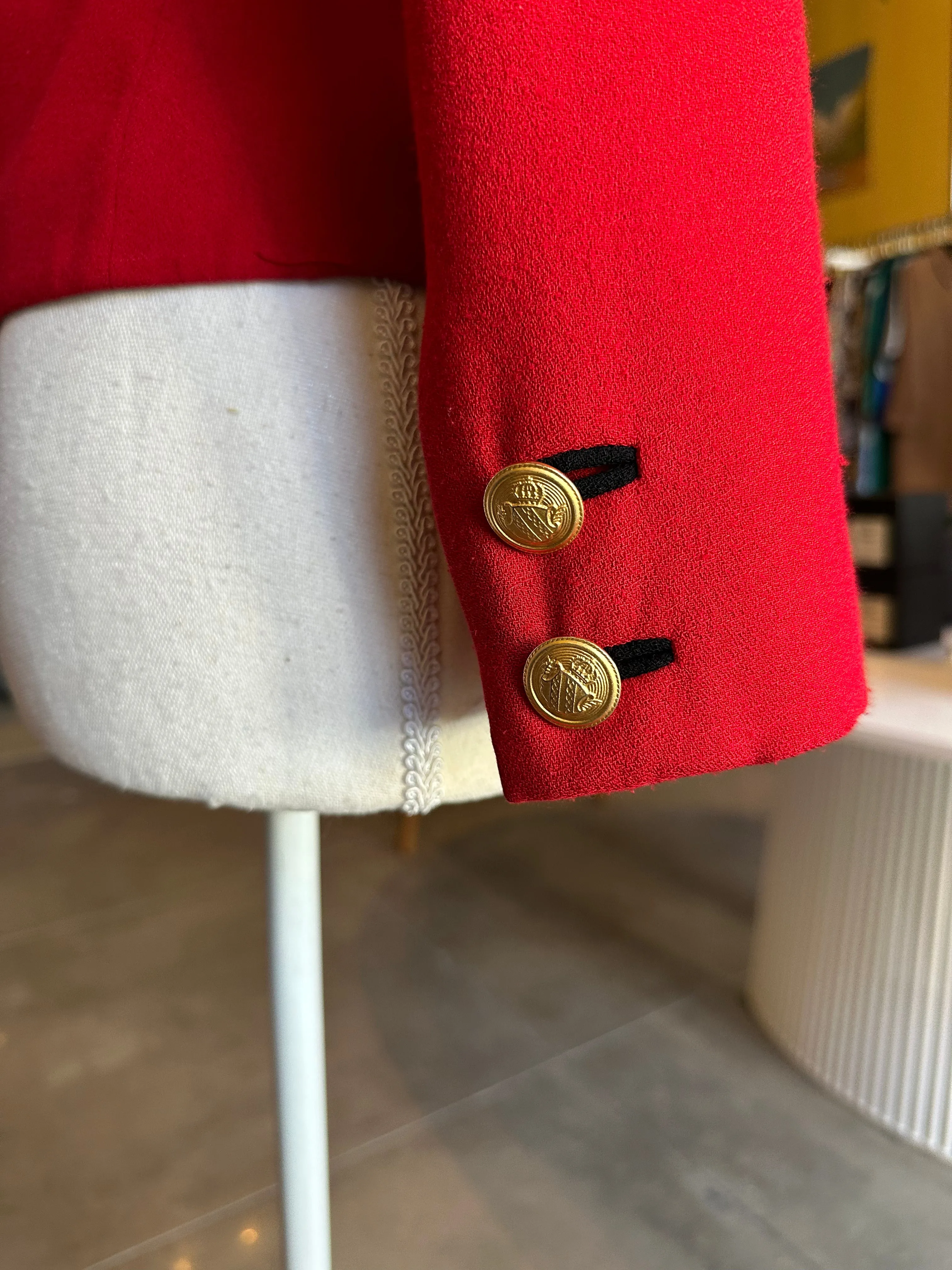 Petite Sophisticate Military Blazer