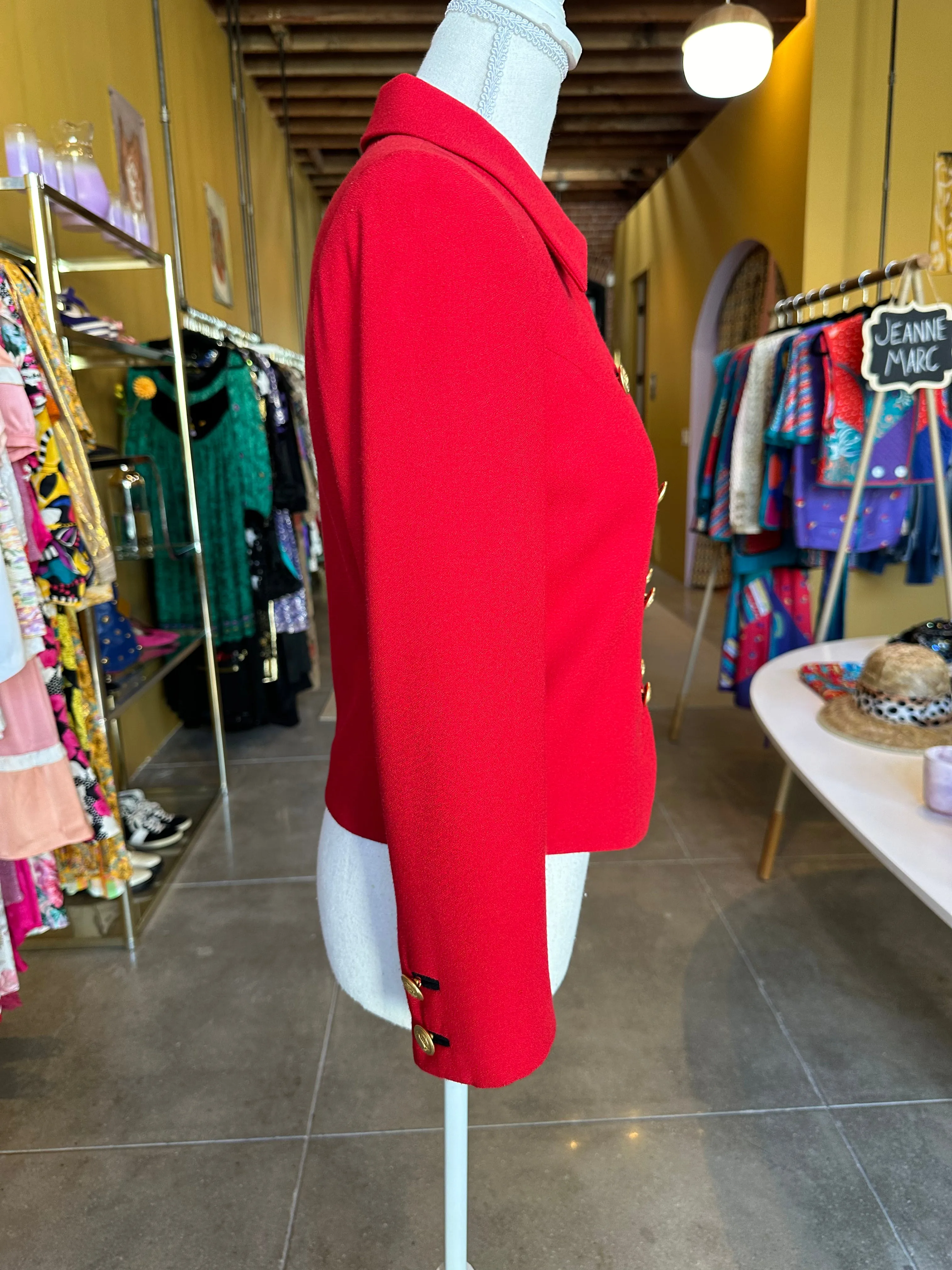 Petite Sophisticate Military Blazer