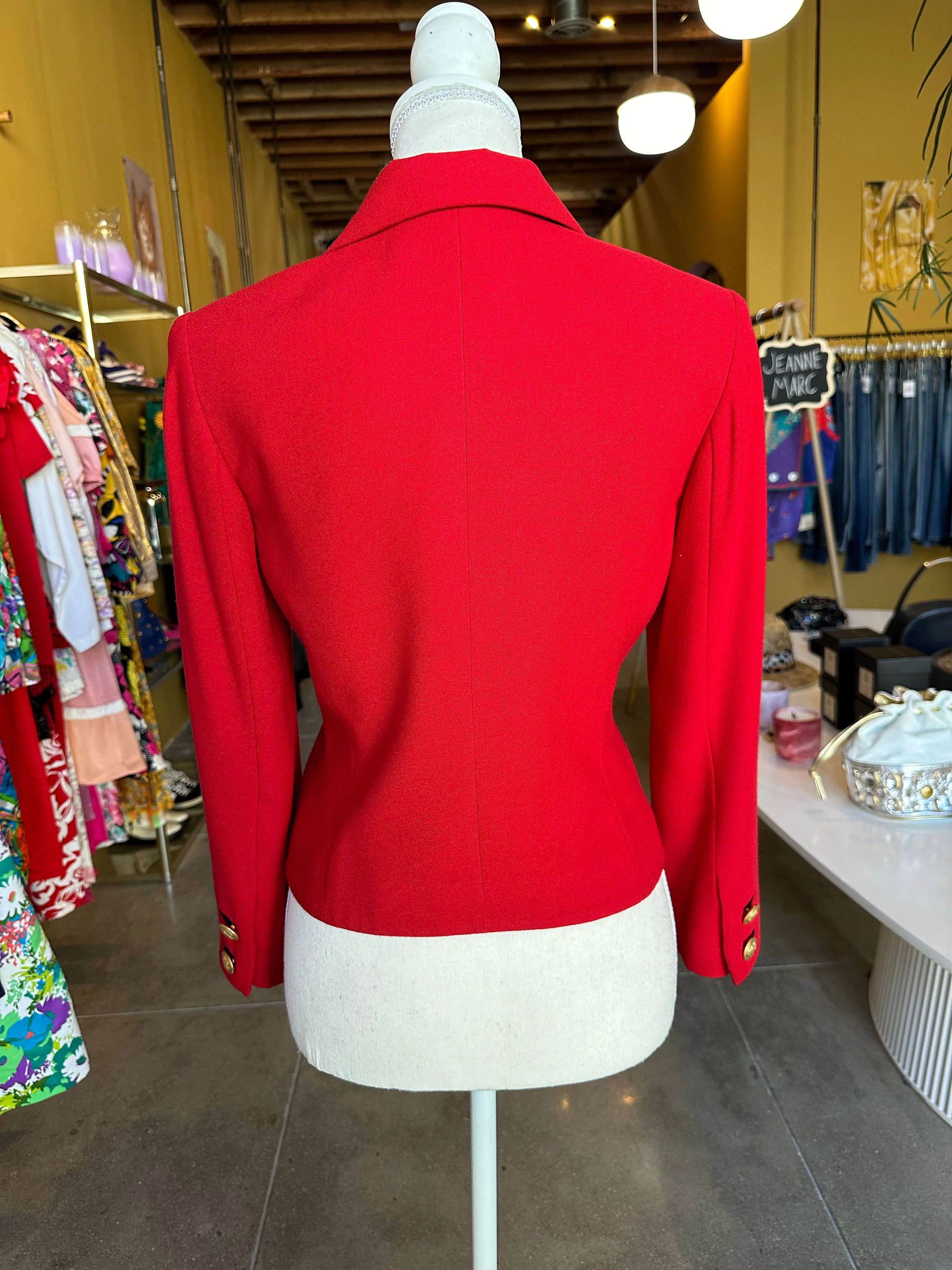Petite Sophisticate Military Blazer