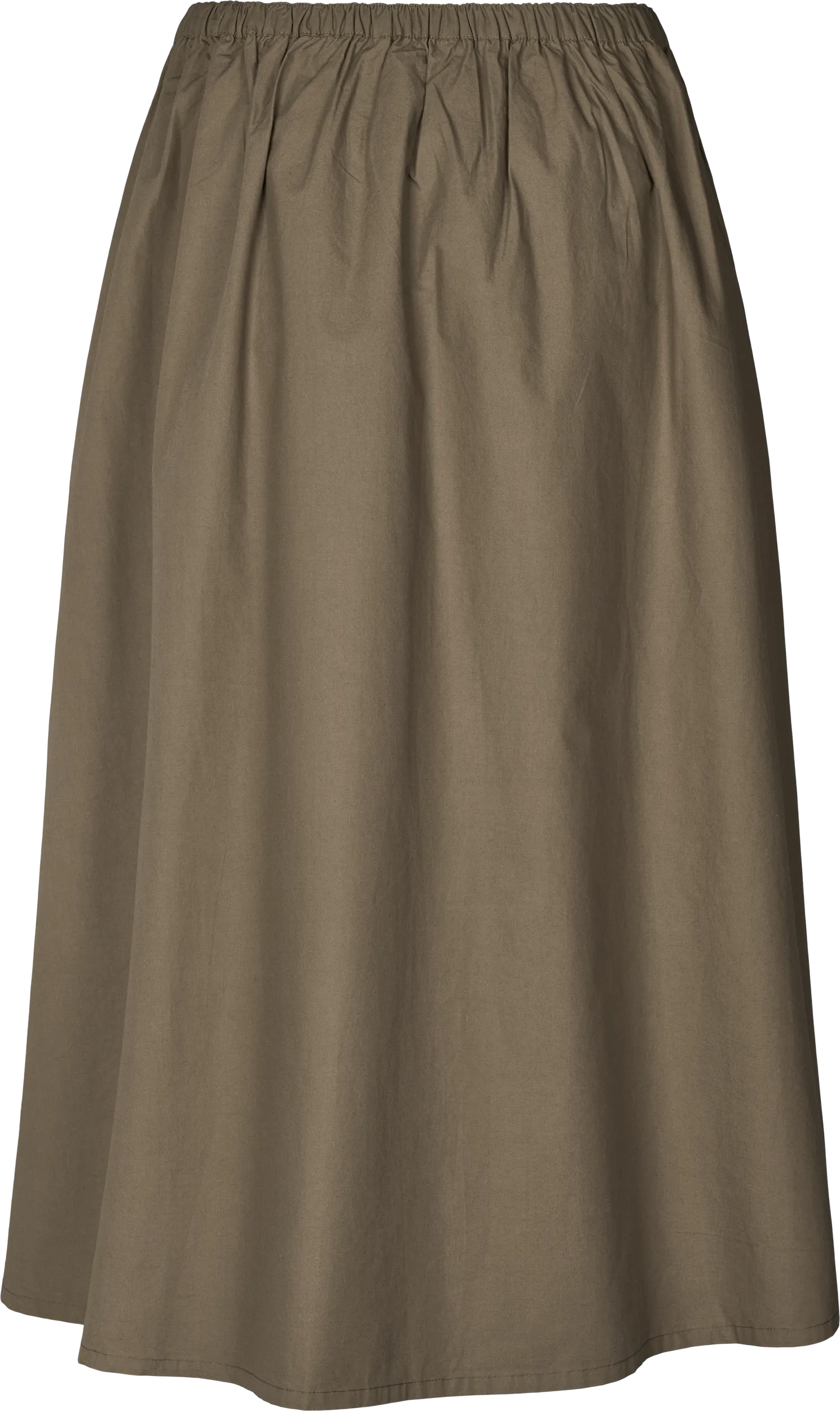 Petra Skirt Solid Poplin - Bungee Cord