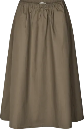 Petra Skirt Solid Poplin - Bungee Cord