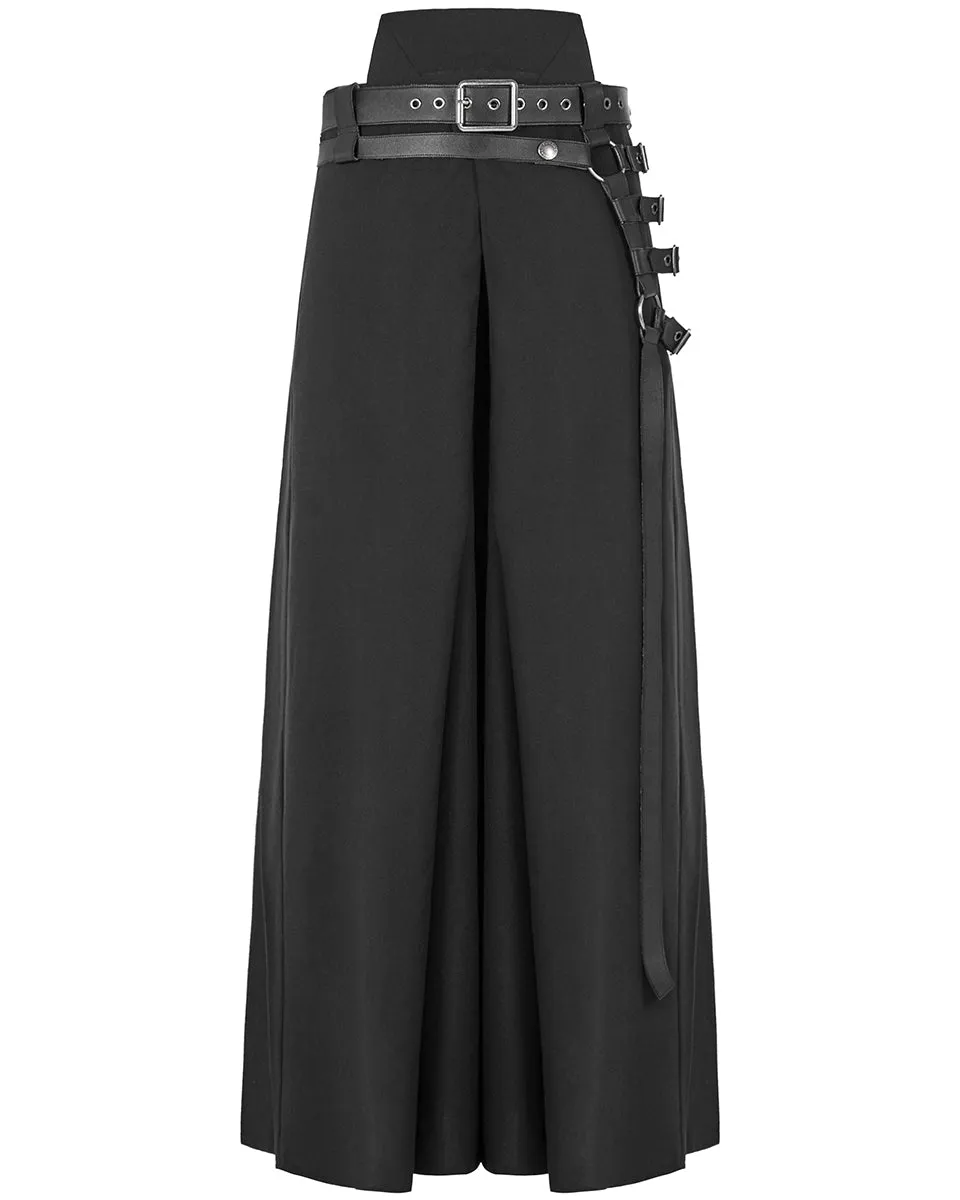 Punk Rave Samurai Warrior Mens Dieselpunk Kimono Pants