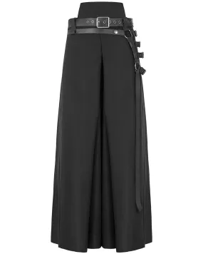 Punk Rave Samurai Warrior Mens Dieselpunk Kimono Pants