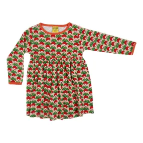 Radish - Rose Long Sleeve Dress With Gathered Skirt