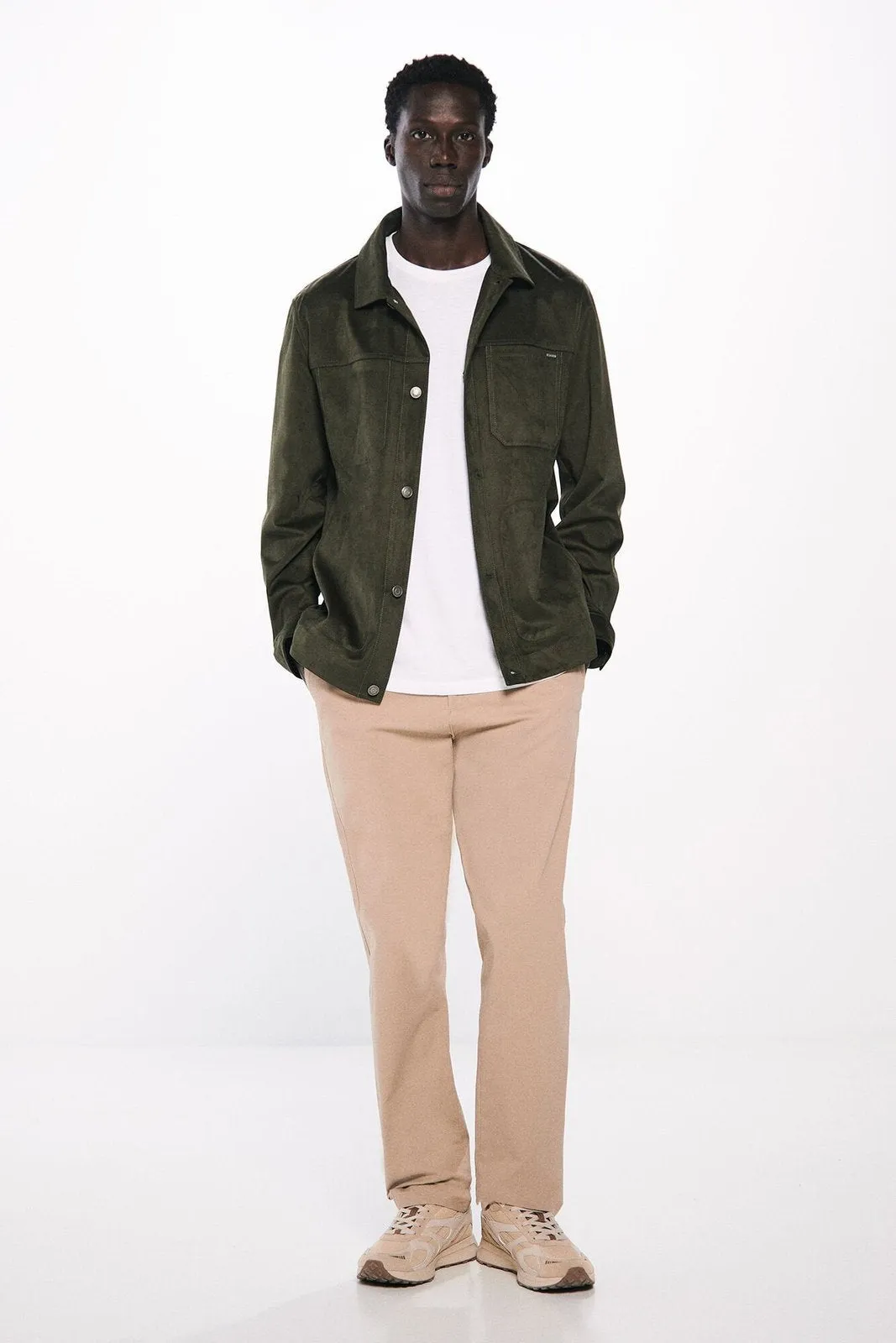 Regular fit chinos - Beige