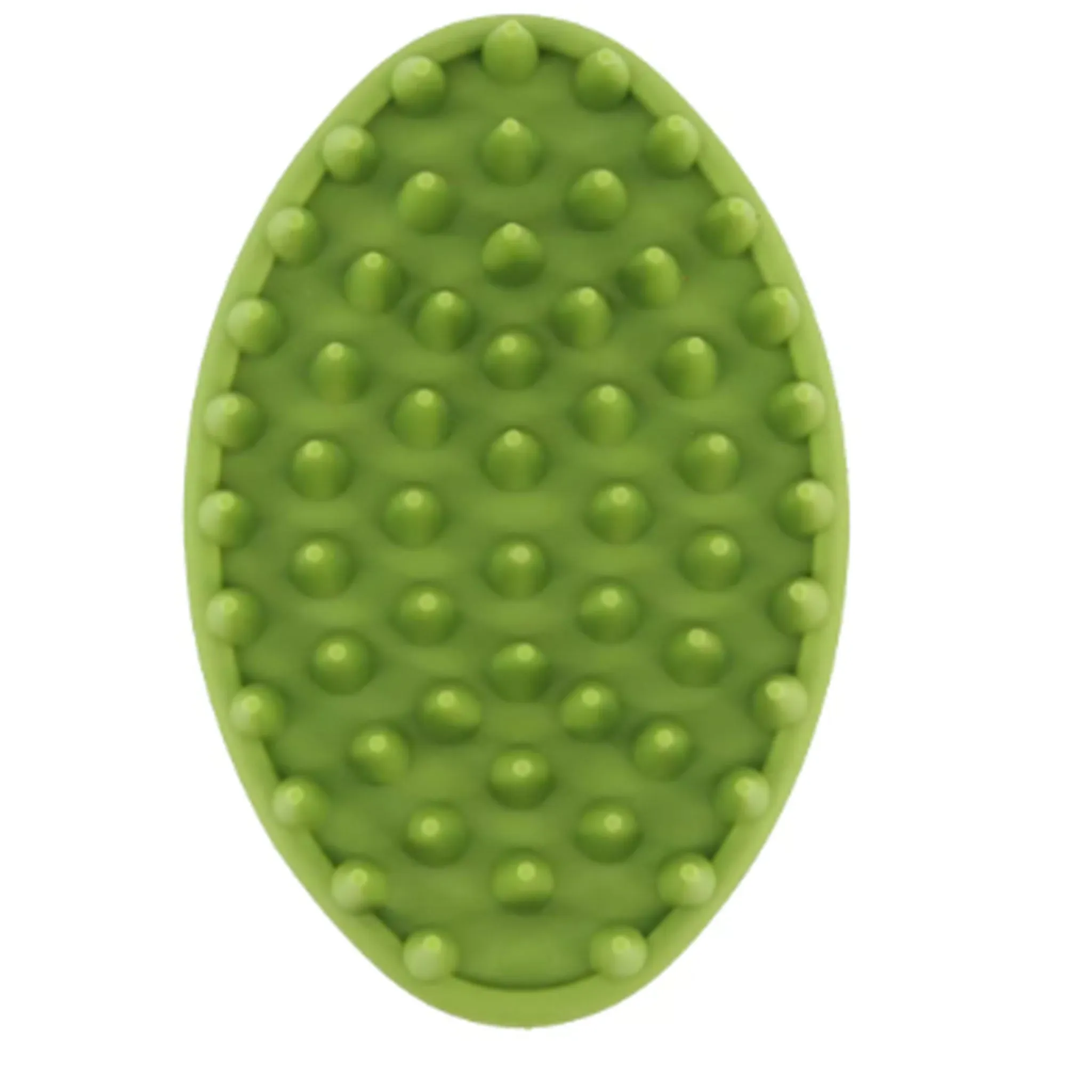 Safari Rubber Curry Brush Soft Tip Dog Grooming