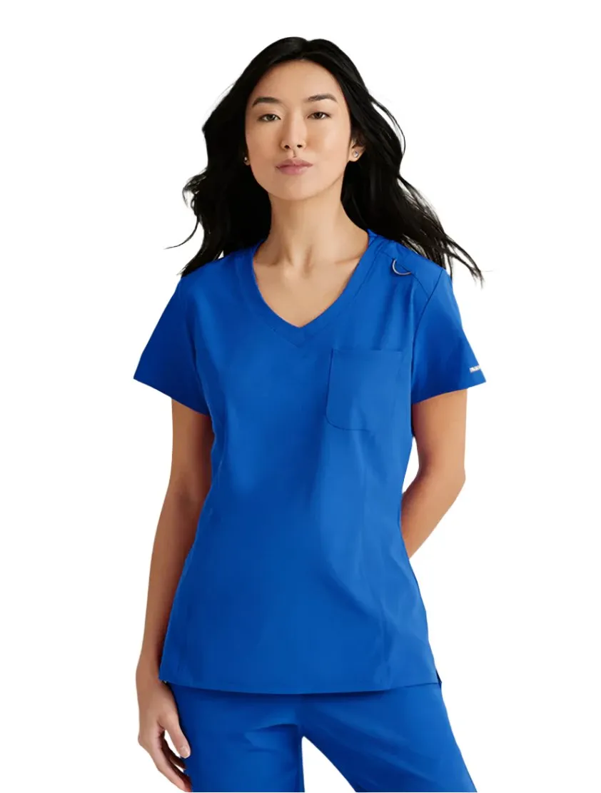 SKECHERS™ by Barco Dignity 1-Pocket Tuck-In Scrub Top