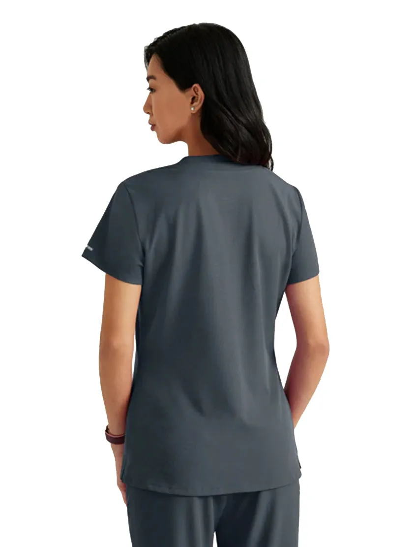 SKECHERS™ by Barco Dignity 1-Pocket Tuck-In Scrub Top