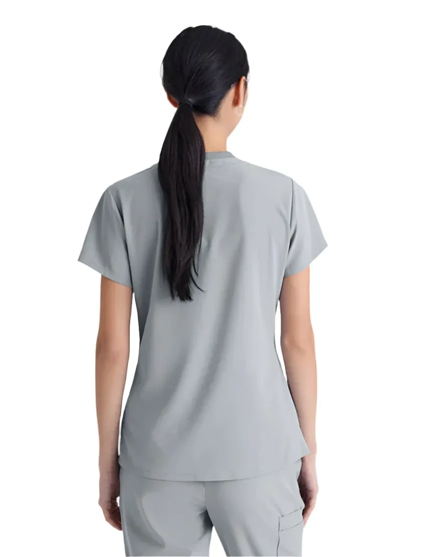 SKECHERS™ by Barco Dignity 1-Pocket Tuck-In Scrub Top